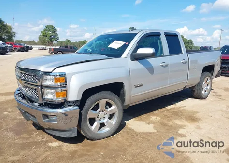 2015 Chevrolet Silverado 1500 1Lt из США, поврежденный, VIN 1GCRCREC0FZ191333